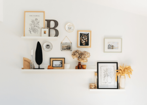 personalise your shelves